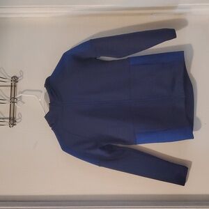Blue Zip-up Spring Jacket